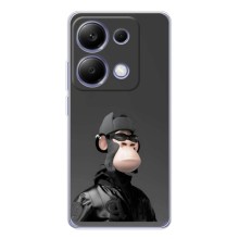 Чехлы с Обезьянами NFT для Xiaomi Poco M7 Pro 5G (AlphaPrint) (стильная обезьяна NFT)