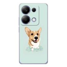 Чехлы с собаками для Xiaomi Poco M7 Pro 5G (VPrint) (Корги)