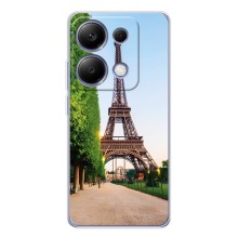 Чехол Эйфелева Башня для Xiaomi Poco M7 Pro 5G - (AlphaPrint) (Дорога в Париж)