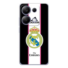 Чехол для Xiaomi Poco M7 Pro 5G с принтом Реал Мадрид (Лого Real Madrid)