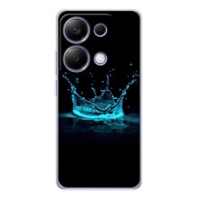 Чехол с Короной Поко М7 Про 5G - (AlphaPrint) (Капля короны)