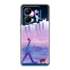 Чехол с принтом Душа на Xiaomi Poco M7 Pro 5G – Постер Душа