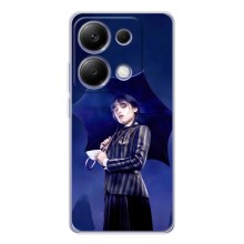 Силиконовый чехол с картинкой для Xiaomi Poco M7 Pro 5G (Венсдей)