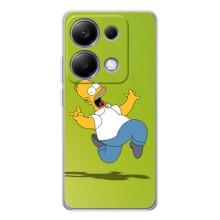 Чехол с Симпсонами для Xiaomi Poco M7 Pro 5G (VPrint) (Гомер Симпсон)