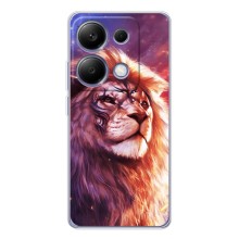 Чехол со Львом для Xiaomi Poco M7 Pro 5G (VPrint) (Красочный Лев)