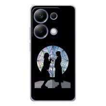 Чехлы Венсдей на Xiaomi Poco M7 Pro 5G Уэнсдей (AlphaPrint) (комната Уэнздей)