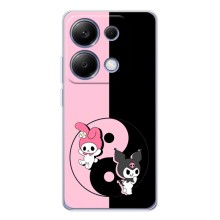 Чехол с кроликом Куроми на Xiaomi Poco M7 Pro 5G (Куроми Инь Янь)