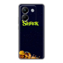 Чохол з мультфільмом Шрек на Xiaomi Poco M7 Pro 5G – Шрек лого