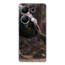 Чехол как приручить дракона на Xiaomi Poco M7 Pro 5G – Сцена з драконом