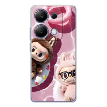 Чехол с Лабубу на Xiaomi Poco M7 Pro 5G (Игрушка Лабубу)