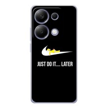 Чехол с логотипом Найк на Xiaomi Poco M7 Pro 5G – Nike just do it