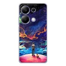 Космические Чехлы для Поко М7 Про 5G (VPrint) (Галактический вид)