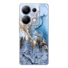 Мраморный чехол на Xiaomi Poco M7 Pro 5G (VPrint) (Нежный мрамор)