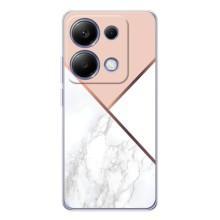 Мраморный чехол на Xiaomi Poco M7 Pro 5G (VPrint) (Тройной мрамор)