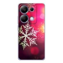 Новогодние Чехлы для Поко М7 Про 5G (VPrint) (Снежинка)