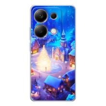 Рождественские Чехлы для Xiaomi Poco M7 Pro 5G (VPrint) (Рождественский город)