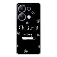 Рождественские, Праздничные Чехлы для Поко М7 Про 5G (Christmas loading)