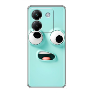 Силиконовые Чехлы (смешные стикеры) для Xiaomi Poco M7 Pro 5G – мордочка