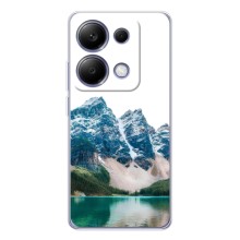 Силиконовый чехол с КАРТИНКАМИ лето для Xiaomi Poco M7 Pro 5G (AlphaPrint) (Гори)