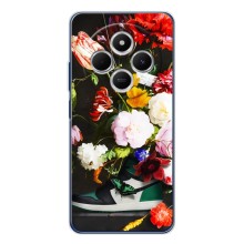 Брендновые Чехлы для Xiaomi POCO M7 - (PREMIUMPrint) (Nike цветы)