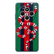 Чехлы ГУЧЧИ для Поко М7 (AlphaPrint) (Gucci змия)