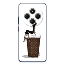 Чехлы Луи Витон для Xiaomi POCO M7 (AlphaPrint - LOUIS VUITTON) (кофе LOUIS VUITTON)