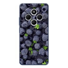 Чехлы с Фруктами для Xiaomi POCO M7 (VPrint) (Ежевика)