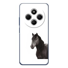 Чехлы с Лошадью дляXiaomi POCO M7 (VPrint) (Черный Конь)
