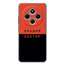 Чехлы УПА (Красно-Чёрный) на Xiaomi POCO M7 – Правый Серктор