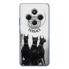 Чехлы VERSACE для Поко М7 (PREMIUMPrint) (Доберман Версаче)