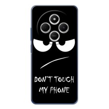Чехол для Поко М7 - (AlphaPrint) с печатью (ТОП продаж) (Dont Touch)