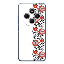 Чехол для Патриота Украины Xiaomi POCO M7 - (AlphaPrint) (Яркая вишиванка)