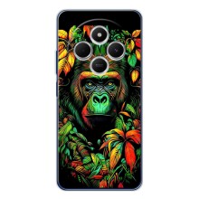 Чехол с Обезьянами Xiaomi POCO M7 - (AlphaPrint) (Обезьяна в тропиках)