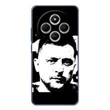 Чехол для Xiaomi POCO M7 (AlphaPrint - с принтом Зеленского)