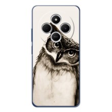 Чехол с птицами на Xiaomi POCO M7 (VPrint) (Сова)