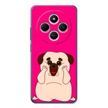 Чехол (ТПУ) Милые собачки для Xiaomi POCO M7 – Веселый Мопсик