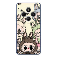 Чехол с Лабубу на Xiaomi POCO M7 (Коллаж Лабубу)