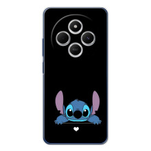 Чехол с принтом Стич на Xiaomi POCO M7 – Стич на черном