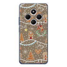 Новогодние, Праздничные Чехлы для Xiaomi POCO M7 - 2024 год (Новогодние пряники)
