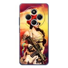 ЗСУ Чехлы (TPU) для Xiaomi POCO M7 – Женщина солдат