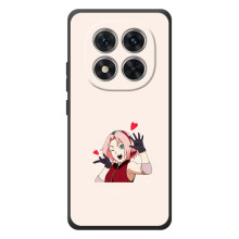 Чехлы Персонажи Аниме Наруто для Xiaomi Poco M8 Pro (AlphaPrint) (Лайк Сакура)