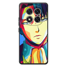 Чехлы Персонажи Аниме Наруто для Xiaomi Poco M8 Pro (AlphaPrint) (Леви Аккерман)