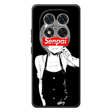 Чехлы Персонажи Аниме Наруто для Xiaomi Poco M8 Pro (AlphaPrint) (Senpai)