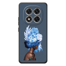 Чехлы (ART) Цветы на Xiaomi Poco M8 Pro (VPrint) (Цветы на голове)