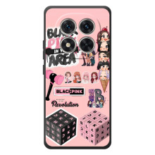 Чохли з картинкою для Xiaomi Poco M8 Pro – BLACK PINK колаж