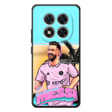 Чохли для Ш Axiomі Поко М8 Про - Лео Мессі Маямі (Майами Месси)