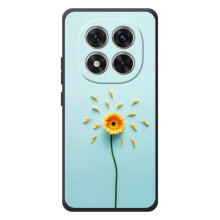 Чехлы с Цветами для Xiaomi Poco M8 Pro (VPrint) (Желтый цветок)