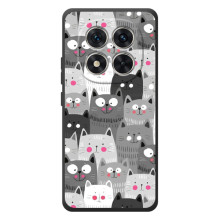 Чохли з Котиками для Xiaomi Poco M8 Pro (VPrint) (Мальовані котики)