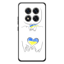 Чехол для Патриота Украины Xiaomi Poco M8 Pro - (AlphaPrint) (Мир Украине)