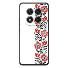 Чехол для Патриота Украины Xiaomi Poco M8 Pro - (AlphaPrint) (Яркая вишиванка)